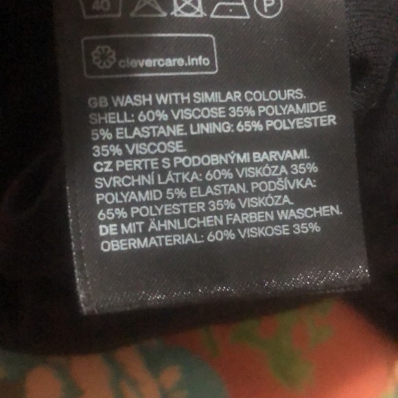 H&M Black Beautiful Bodycon Dress - Picture 5 of 5